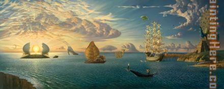 Vladimir Kush Mythology of the Oceans and Heavens